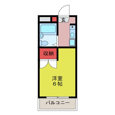 グランモア関間の物件間取画像